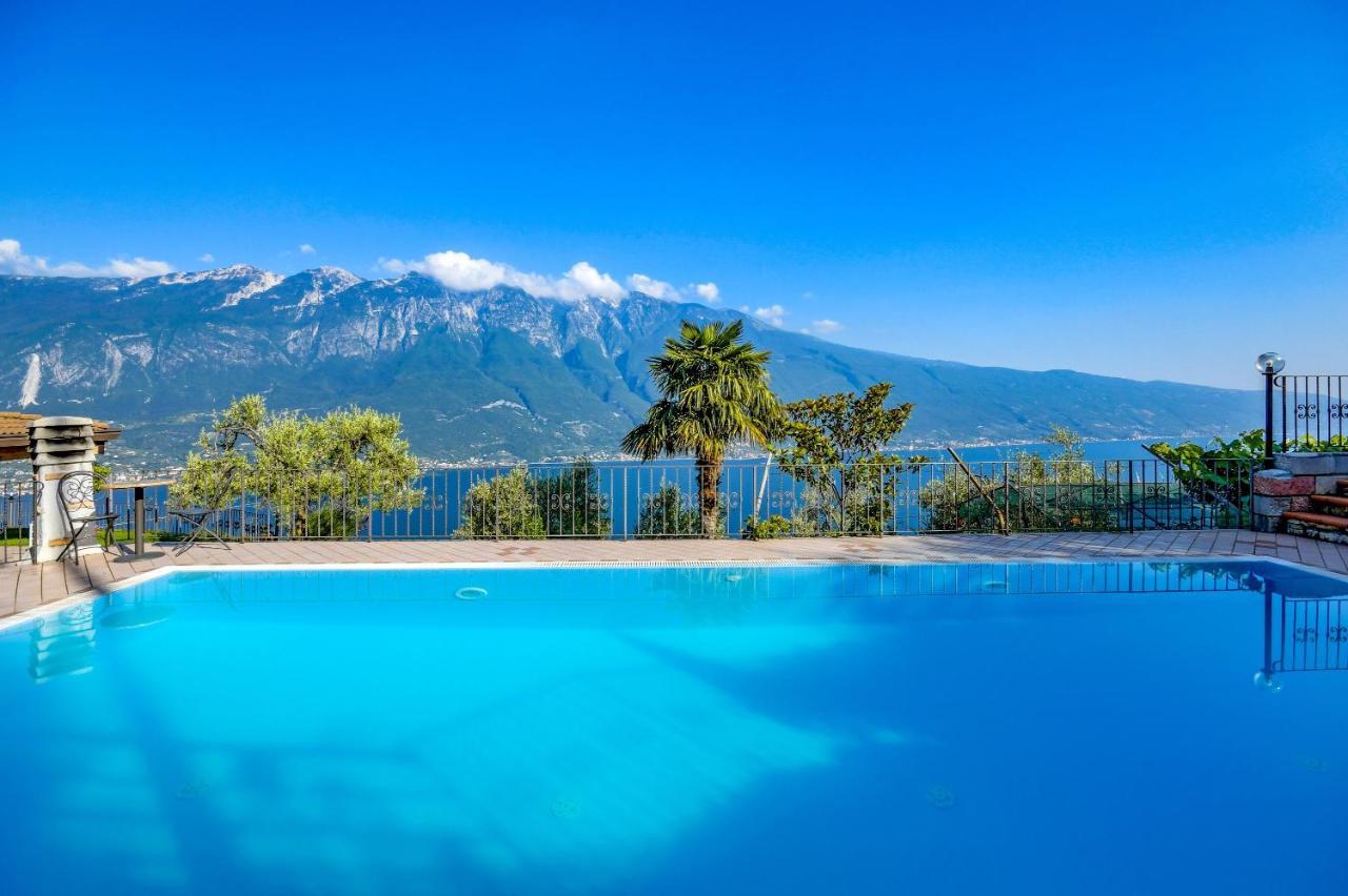 Casa Elka Residence Lake View And Pool By Garda Domus Mea Pieve  Exteriér fotografie