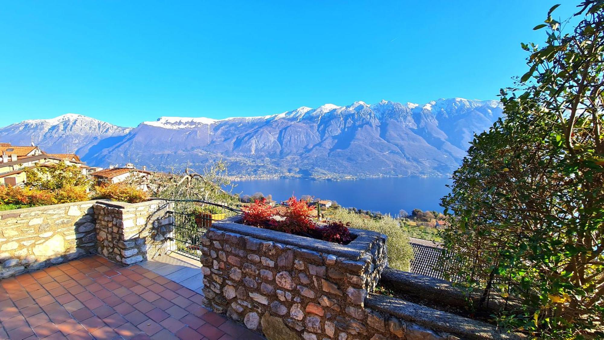 Casa Elka Residence Lake View And Pool By Garda Domus Mea Pieve  Exteriér fotografie